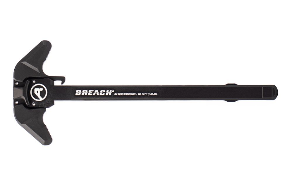 Aero Precision BREACH® Ambi Charging Handle W/ Small Lever - Black