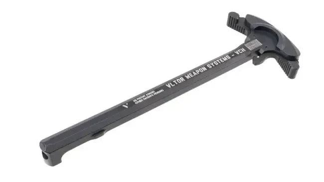 VLTOR Weapon Systems  - Victory Charging Handle, Ambi, Medium Latch - Black