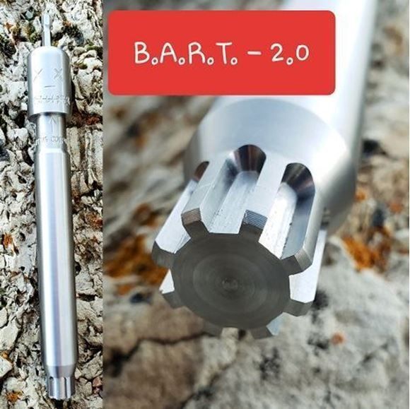 X-Caliber Barrel And Receiver Truing Tool B.A.R.T. 2.0 - Receiver Lapping Tool & Reaction Style Rod