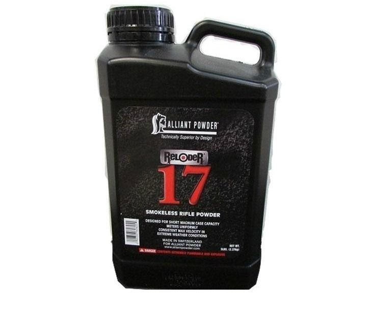 Alliant Reloder 17 Rifle Powder - 5 Lb.