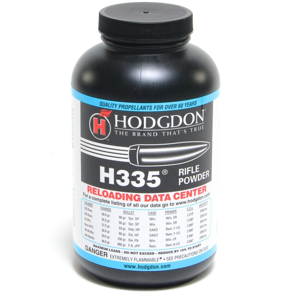 Hodgdon H335 Smokeless Rifle Powder - 1 Lb.