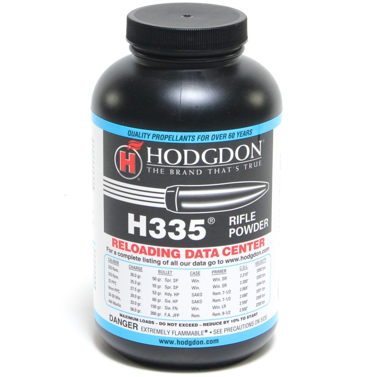 Hodgdon H335 Smokeless Rifle Powder - 1 Lb.