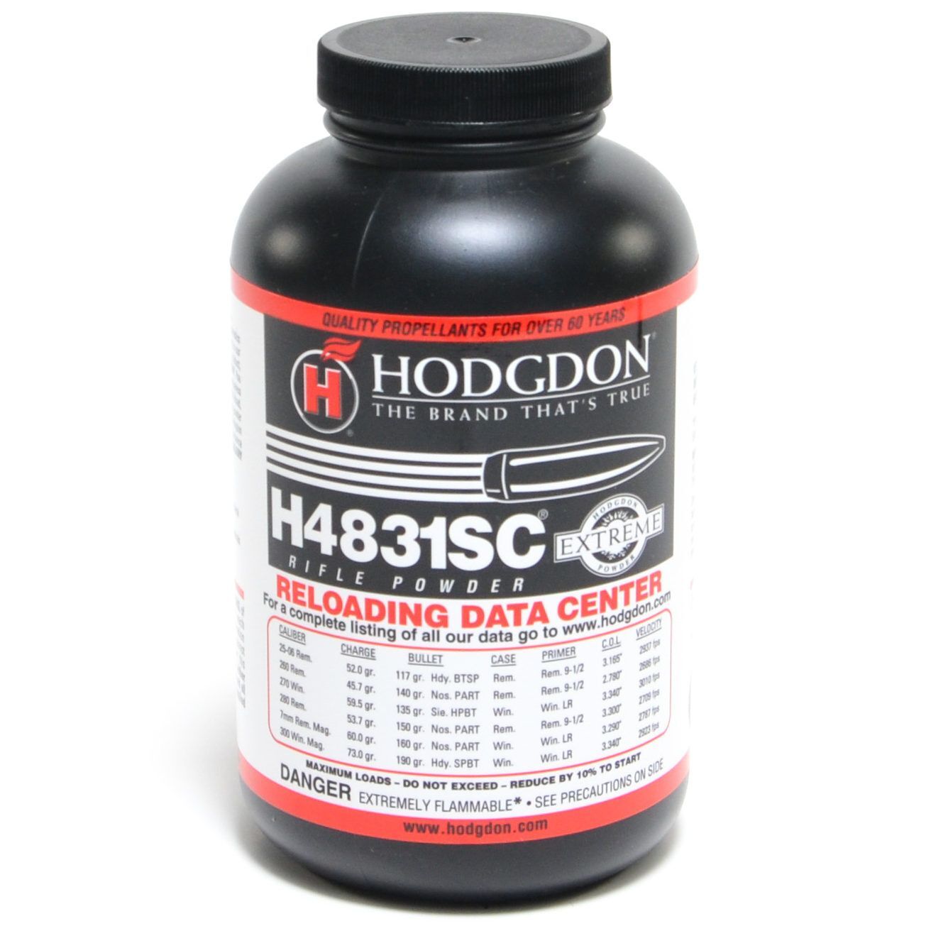 Hodgdon H4831SC (short Cut) Rifle Powder - 1 Lb.