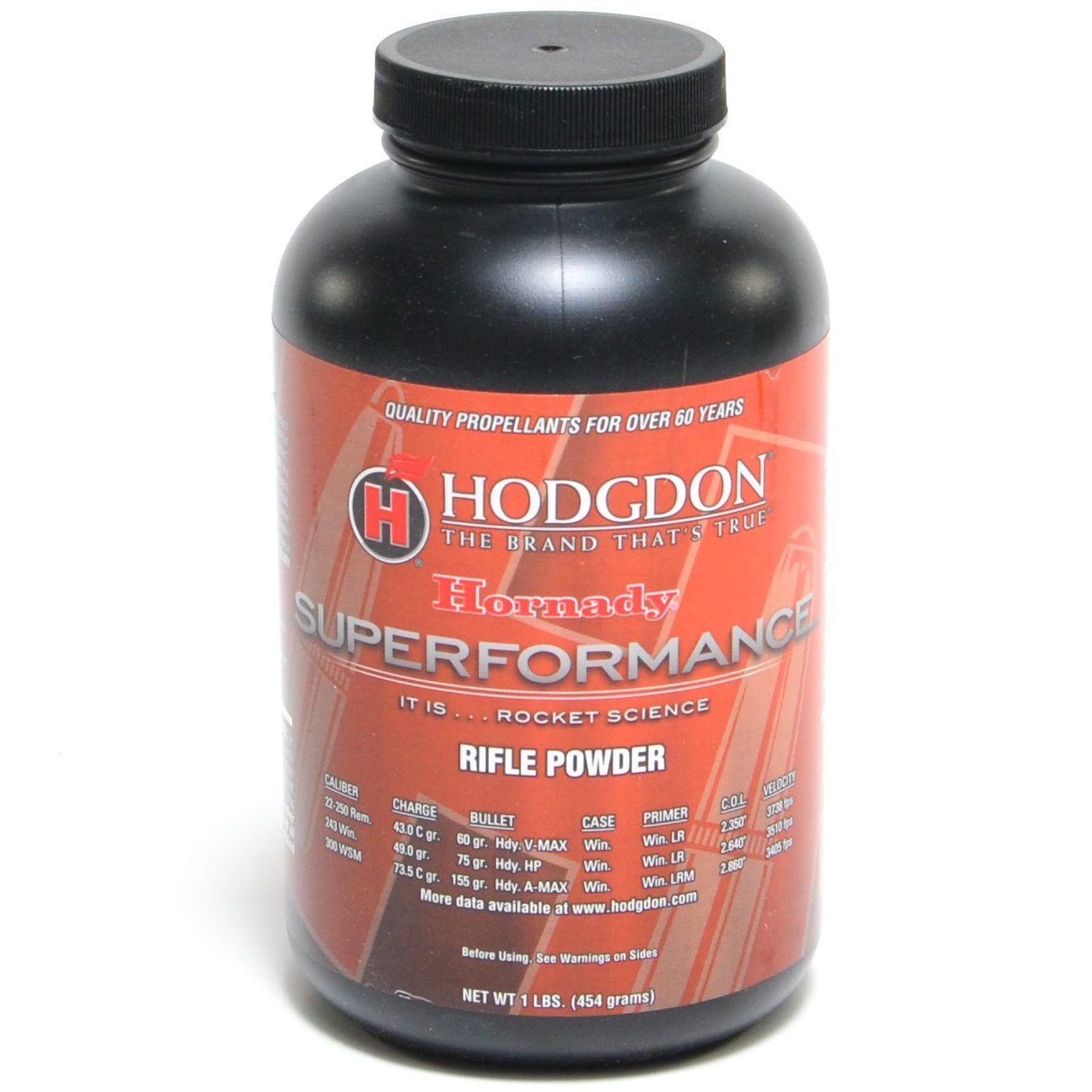 Hodgdon Hornady Superperformance Smokeless Powder - 1 Lb.