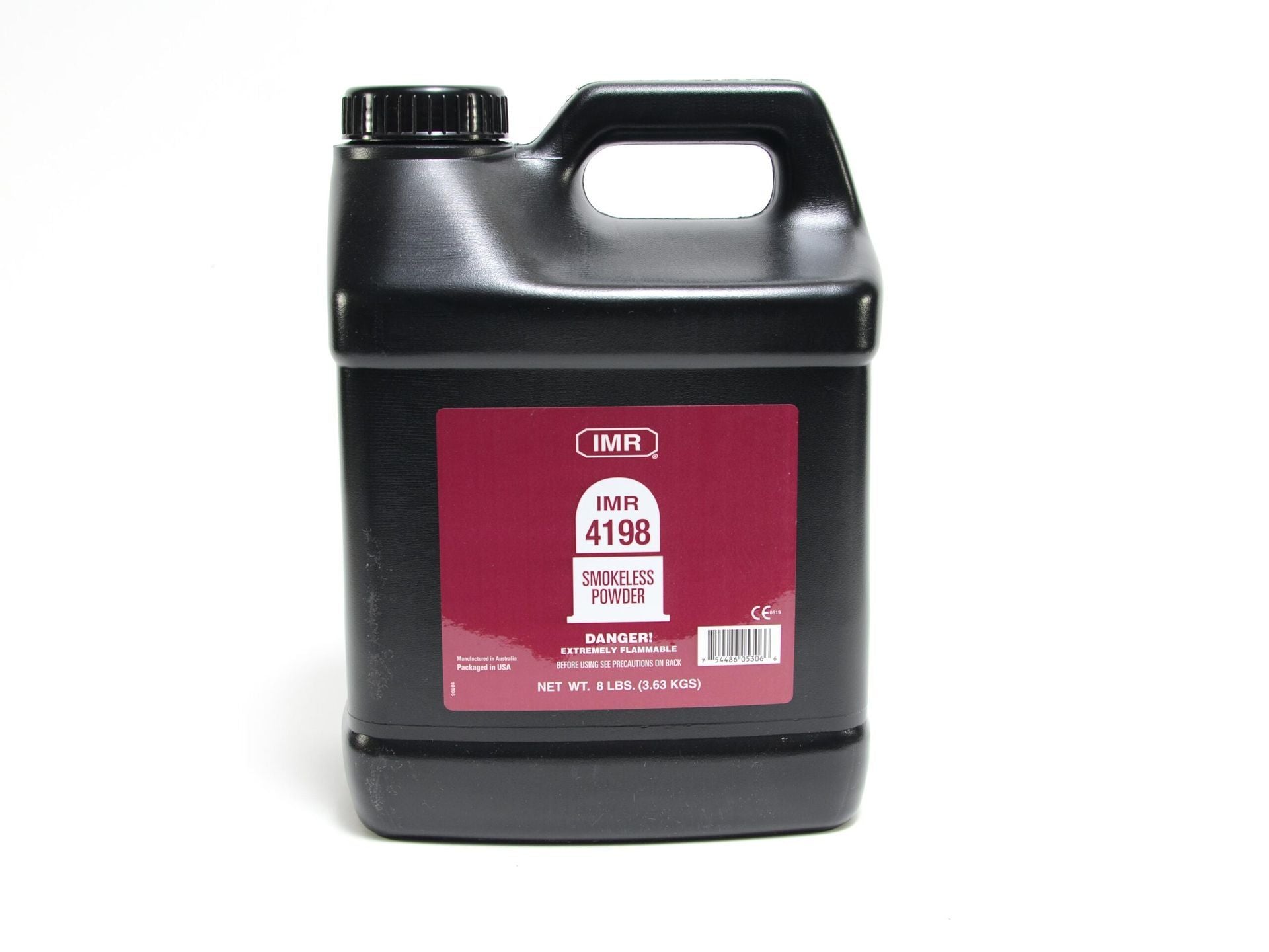 IMR 4198 Smokeless Gun Powder - 8 Lbs.